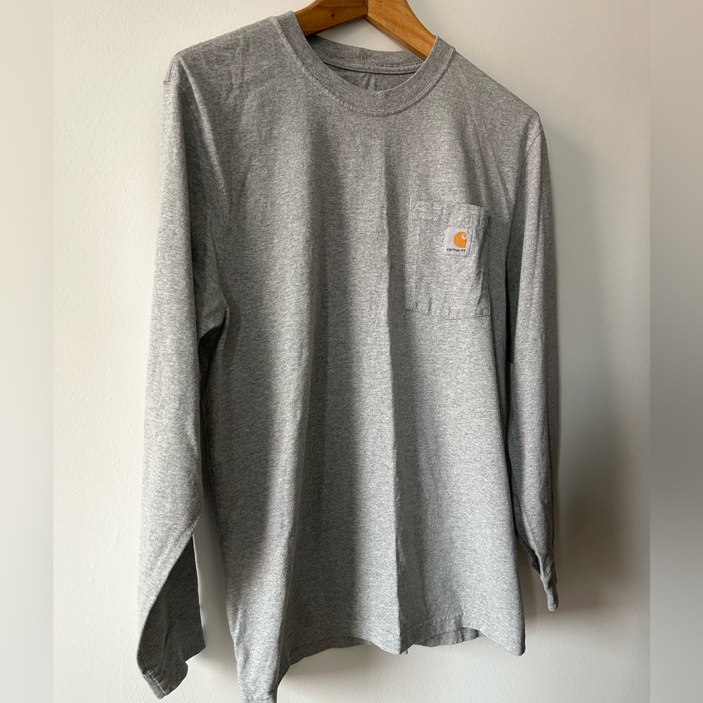 Carhartt LOOSE FIT HEAVYWEIGHT LONG-SLEEVE POCKET T-SHIRT size medium